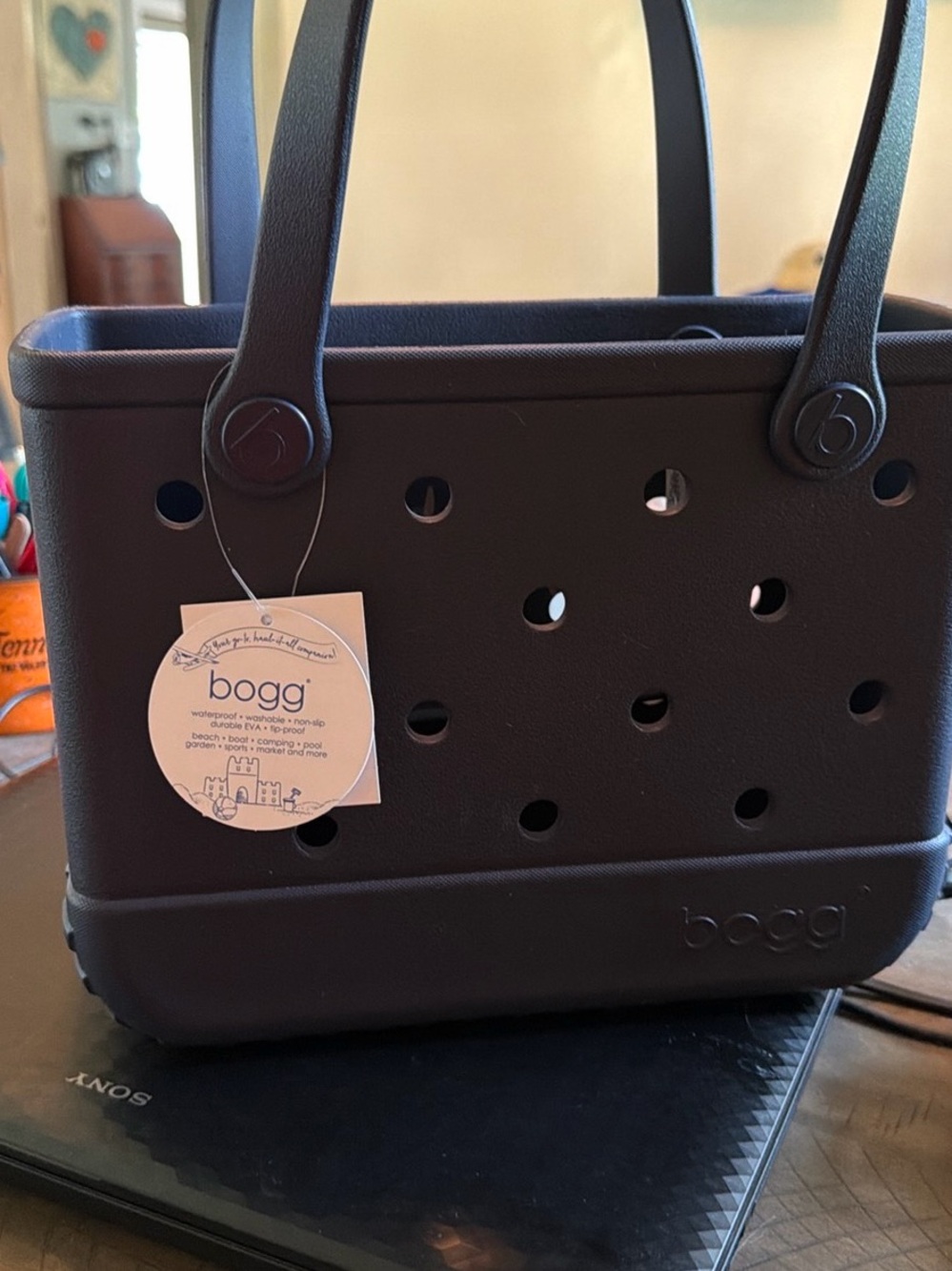 BOGG BAG Mini Tote in Dark Blue